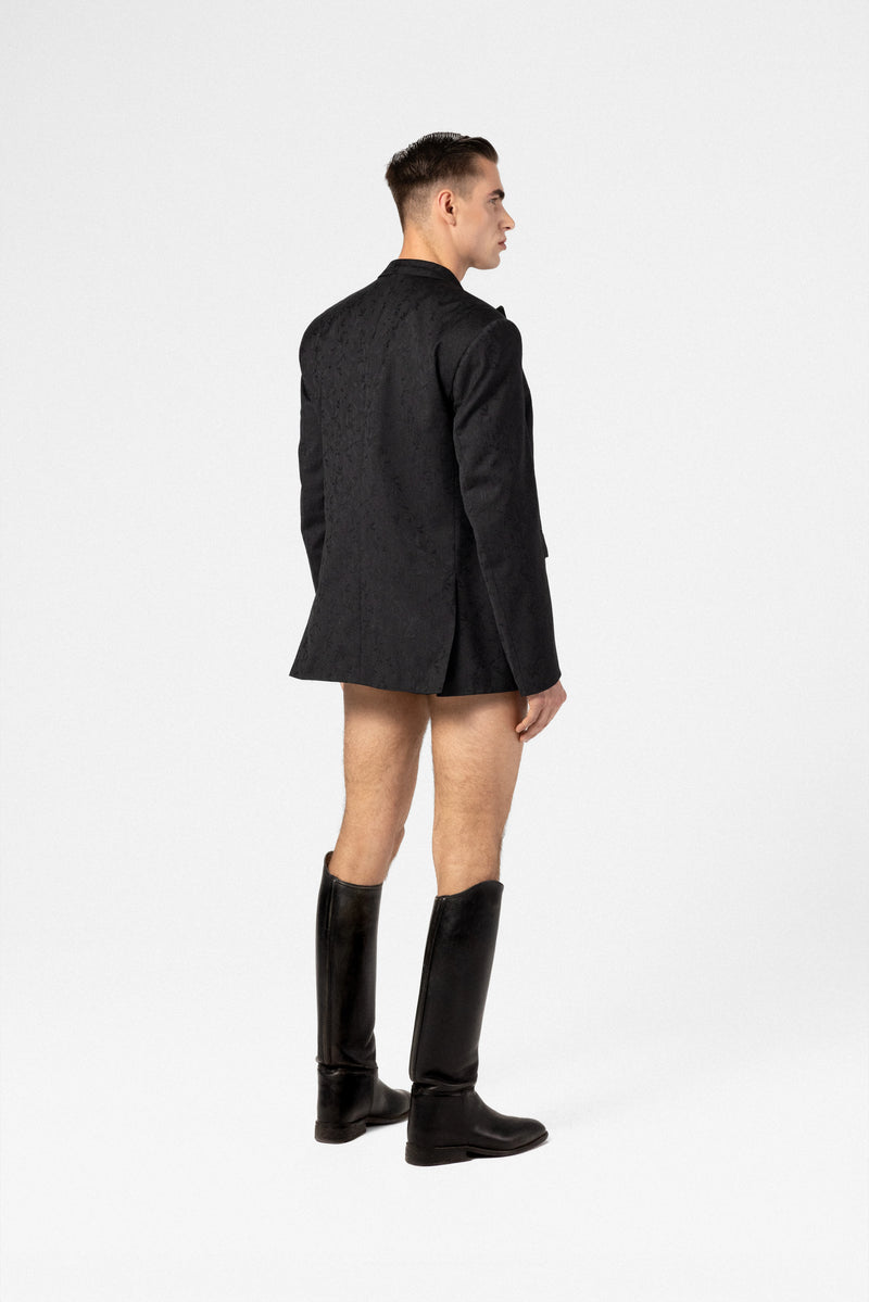 Men's jacquard blazer