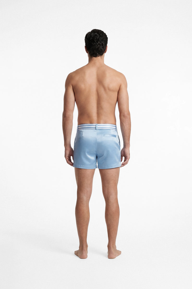 Men’s short satin shorts