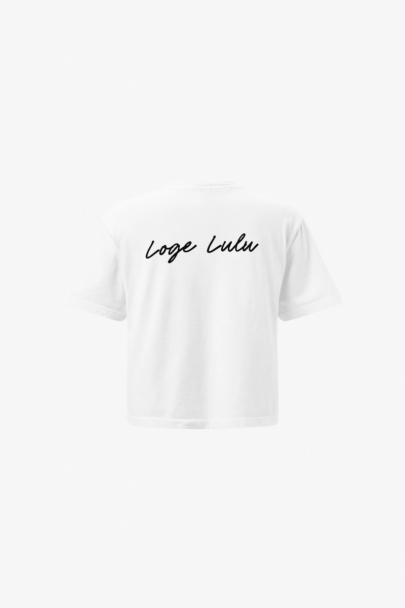 Oversized T shirt in heavyweight cotton