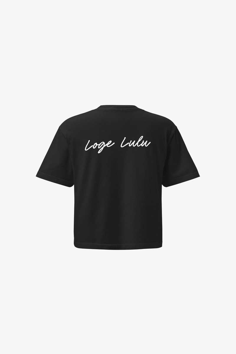 Oversized T shirt in heavyweight cotton