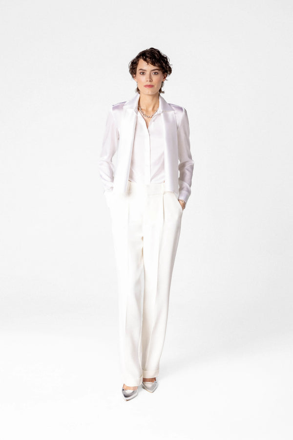 Women's high waisted trousers